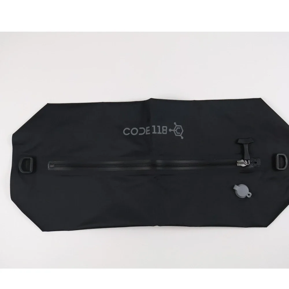 Code 118 Travel Bag Waterproof Dry Bag Black Air Valve One Size NEW